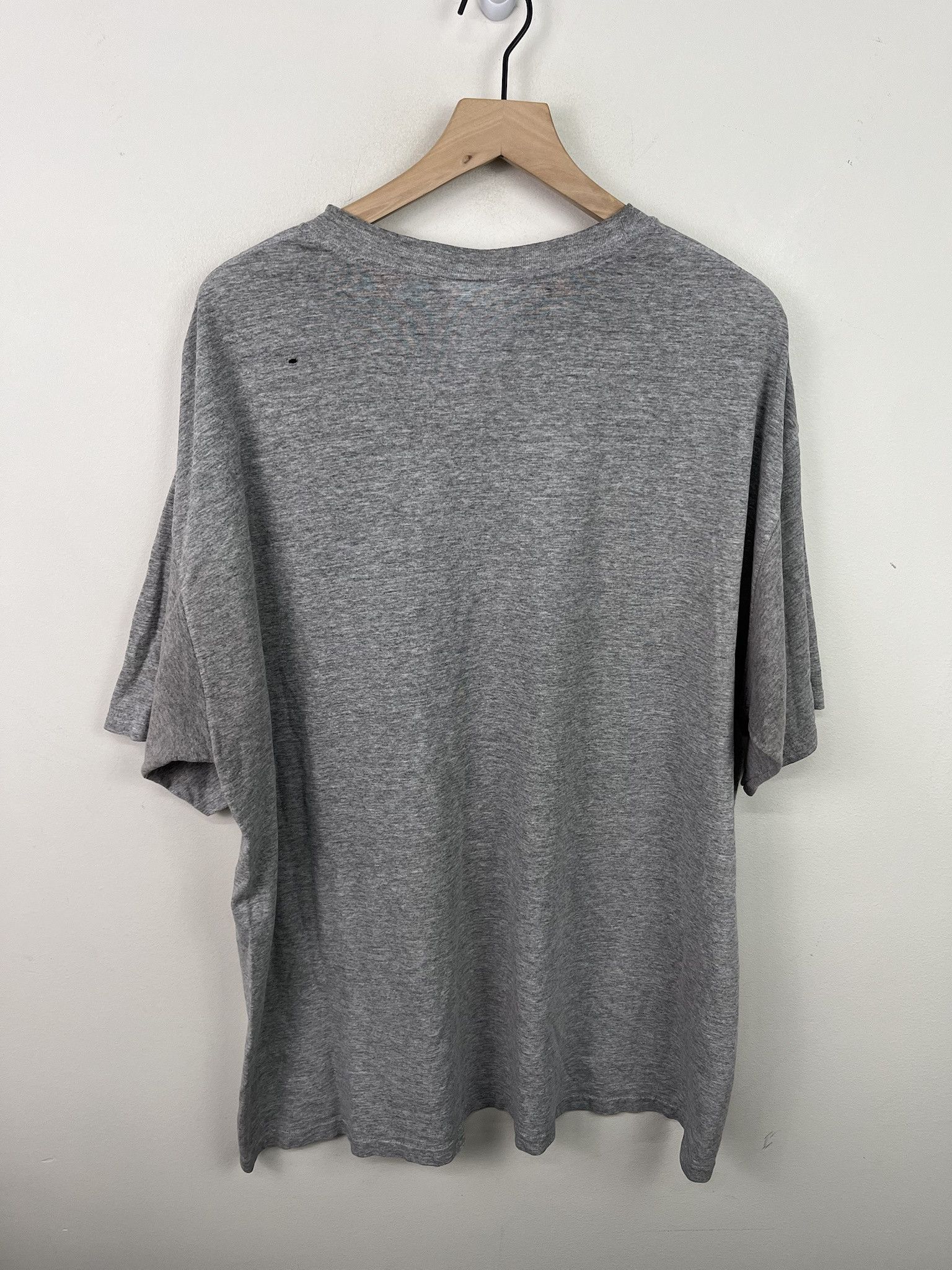 Adidas Vintage 90s Adidas Chest Embroidery T Shirt Size XL Size US XL / EU 56 / 4 - 3 Thumbnail