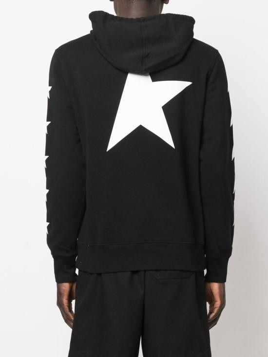 Golden Goose GOLDEN GOOSE Men Hoodies GMP01224 P00053480203 Black Size US L / EU 52-54 / 3 - 4 Thumbnail