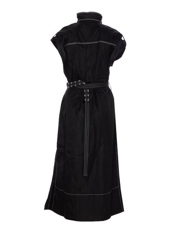 Ganni GANNI Women Mid Skirts W0691 099 Black Size S / US 4 / IT 40 - 2 Thumbnail