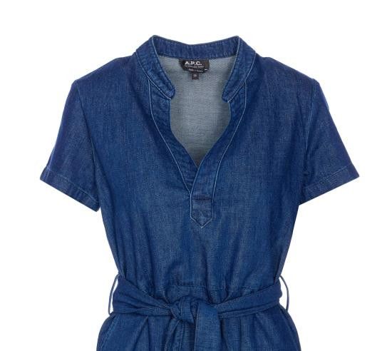 A.P.C. A.P.C. Women Mid Skirts COHAL F35040 IAI Blue Size S / US 4 / IT 40 - 4 Thumbnail