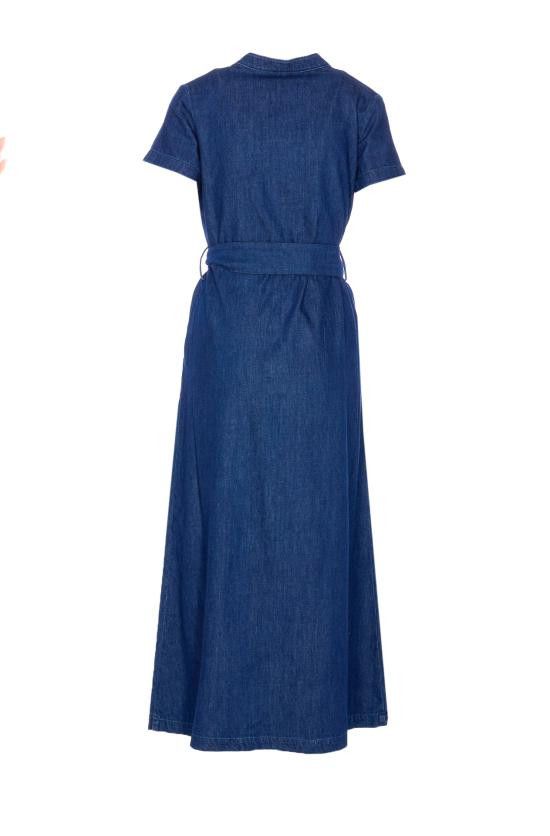 A.P.C. A.P.C. Women Mid Skirts COHAL F35040 IAI Blue Size S / US 4 / IT 40 - 2 Thumbnail