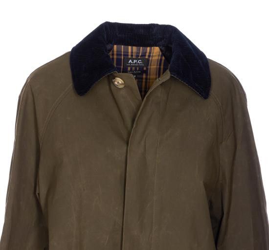 A.P.C. A.P.C. Women Coats COHIL M01548 JAC Green Size L / US 10 / IT 46 - 4 Thumbnail