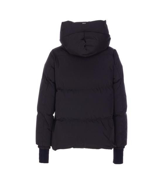 Herno HERNO Women Bubble Jackets PI002045D 128409300 Black Size L / US 10 / IT 46 - 2 Thumbnail