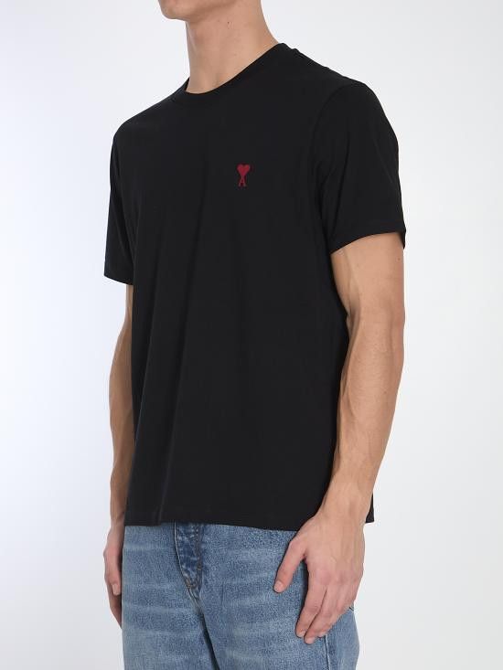 AMI AMI Men T-Shirts BFUTS035 BLACK Size US S / EU 44-46 / 1 - 2 Thumbnail