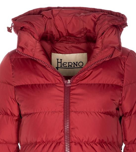 Herno HERNO Women Bubble Jackets PI0660D 12004Z6705 Red Size S / US 4 / IT 40 - 4 Thumbnail