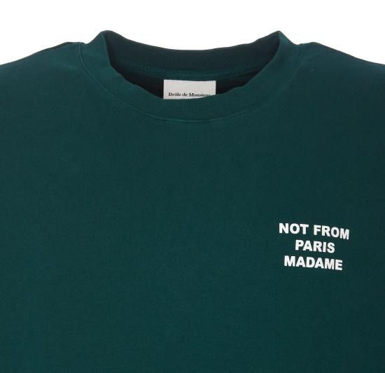 Drole De Monsieur DROLE DE MONSIEUR Men T-Shirts TS203 CO002DGN Green Size US M / EU 48-50 / 2 - 4 Thumbnail