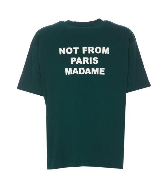 Drole De Monsieur DROLE DE MONSIEUR Men T-Shirts TS203 CO002DGN Green Size US XL / EU 56 / 4 - 2 Thumbnail