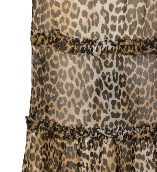 Ganni GANNI Women Mid Skirts W0435 943 Brown Size 25" / US 0 / IT 36 - 3 Thumbnail