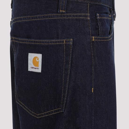Carhartt Wip CARHARTT WIP Men Straight Pants I0304680102 BLUE Size US 30 / EU 46 - 6 Thumbnail