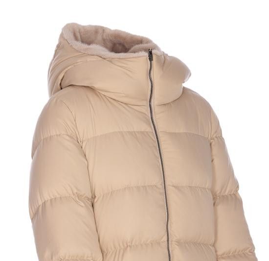 Herno HERNO Women Bubble Jackets PI001948D 12414Z1980 Beige Size M / US 6-8 / IT 42-44 - 3 Thumbnail