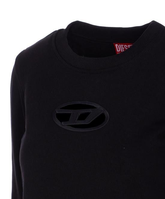 Diesel DIESEL Women Hoodies A09931 0GRAC9XX Black Size M / US 6-8 / IT 42-44 - 3 Thumbnail