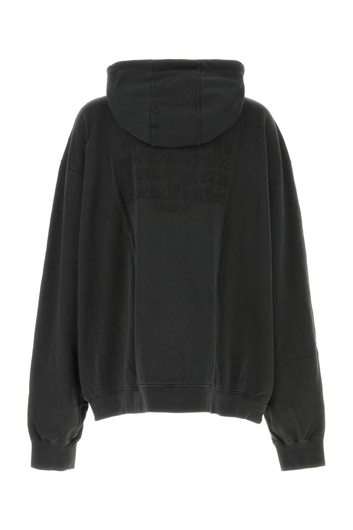 パーカー・フーディ Maison Margiela Graphite Cotton Oversize Sweatshirt Maison Margiela Graphite Cotton Oversize Sweatshirt | Grailed