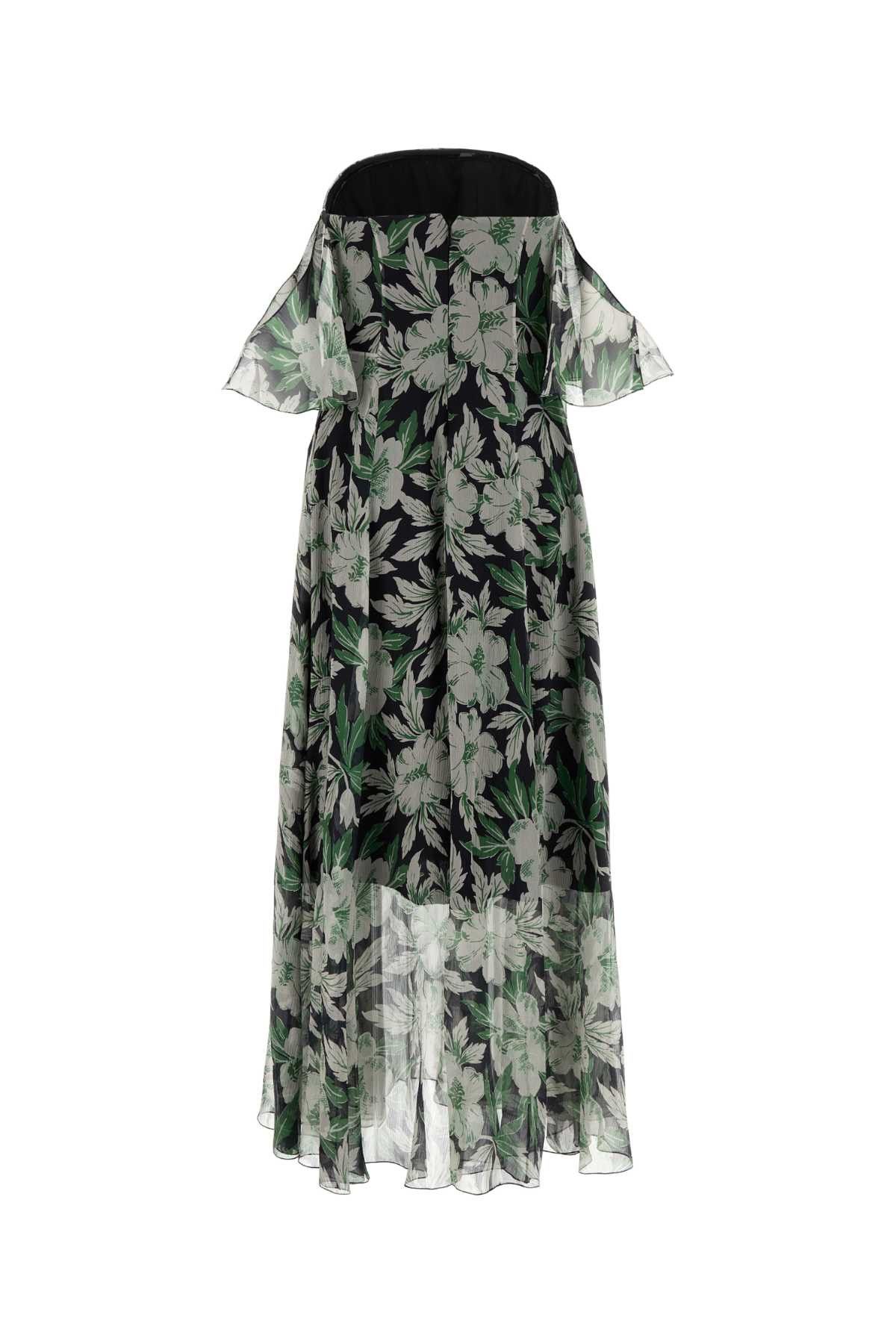 Loewe Printed Silk Dress Size M / US 6-8 / IT 42-44 - 2 Thumbnail