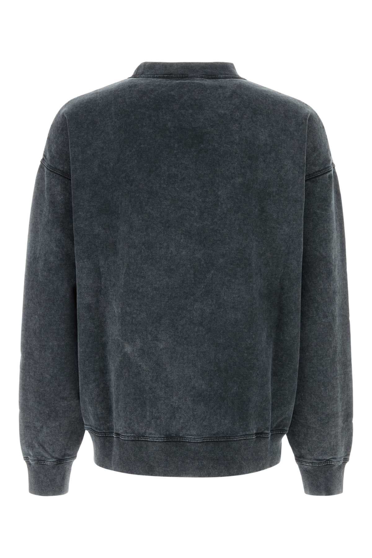 Dsquared2 Graphite Cotton Sweatshirt Size US M / EU 48-50 / 2 - 2 Thumbnail
