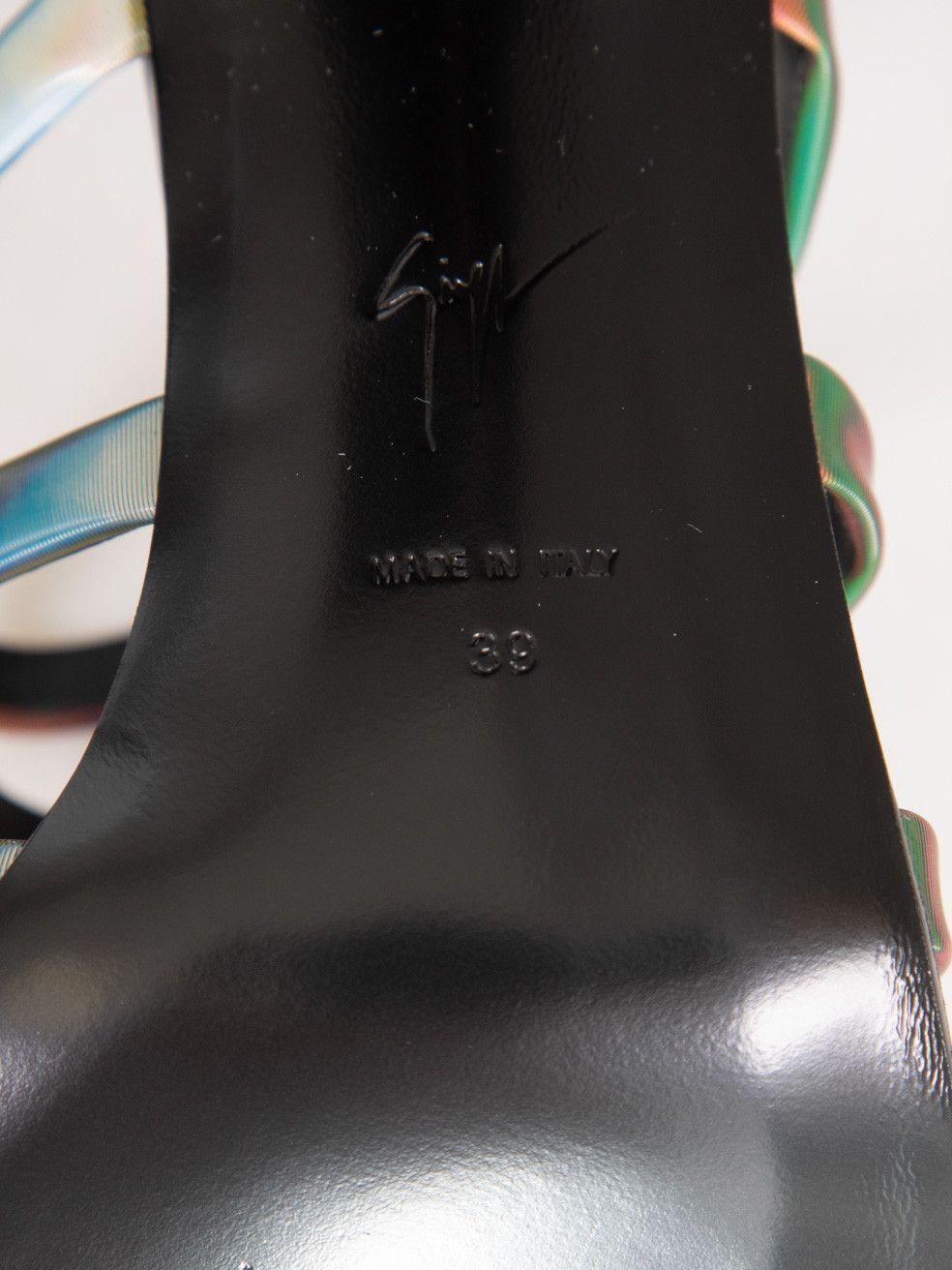 Giuseppe Zanotti Strappy Shangay 85 Mules Size US 8.5 / IT 38.5 - 7 Thumbnail
