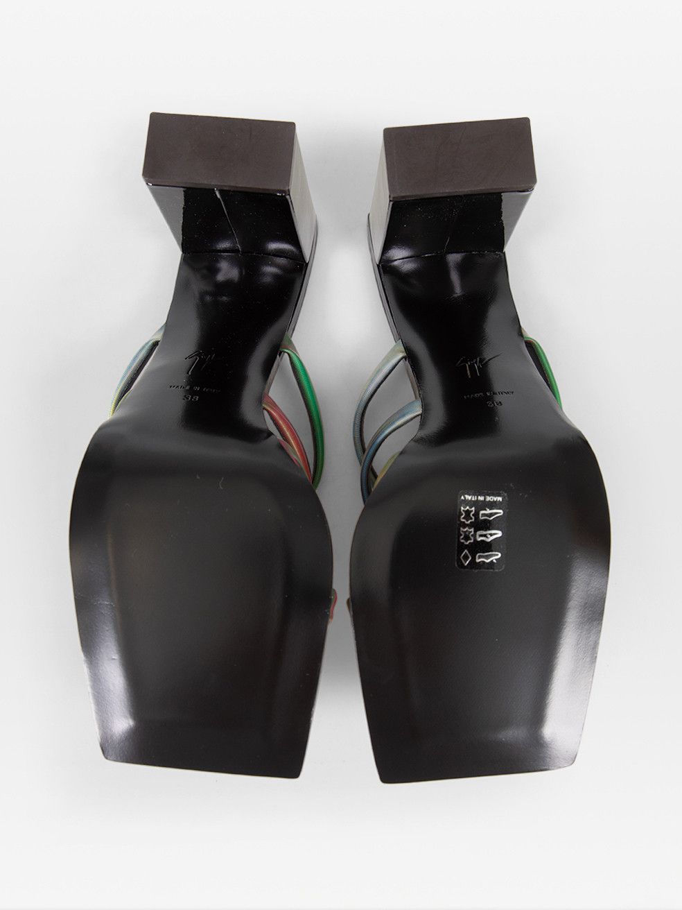 Giuseppe Zanotti Strappy Shangay 85 Mules Size US 8.5 / IT 38.5 - 4 Thumbnail
