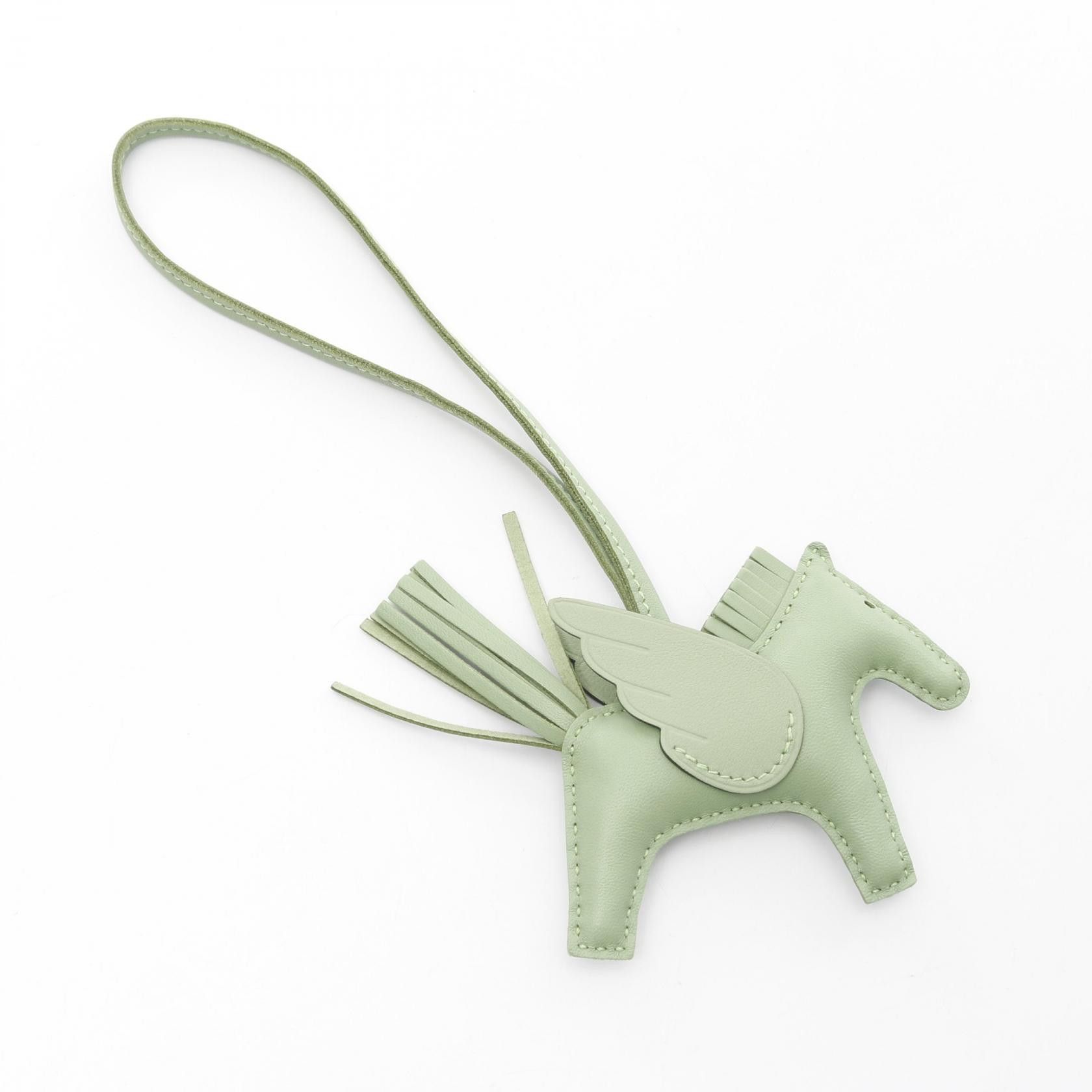 Hermes Hermes Hermes Rodeo Pegasus PM Agneau Milo Charm Leather Charm Stamp B (2023) Size ONE SIZE - 2 Thumbnail