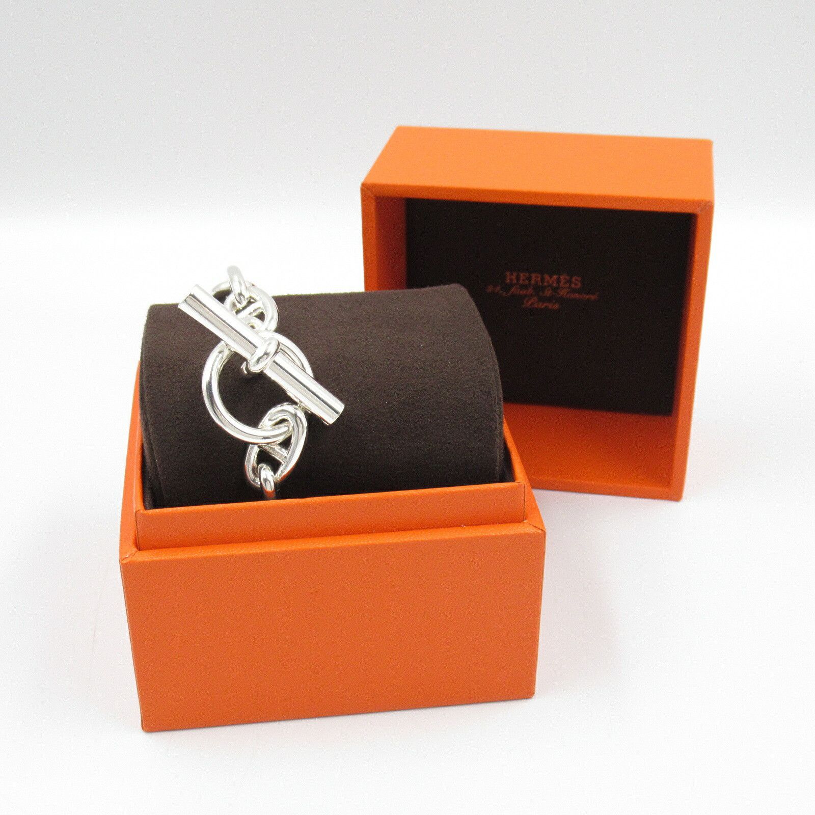 Hermes Hermes Hermes Chaine d'Ancre GM Silver Bracelet Metal Bracelet Size ONE SIZE - 8 Thumbnail