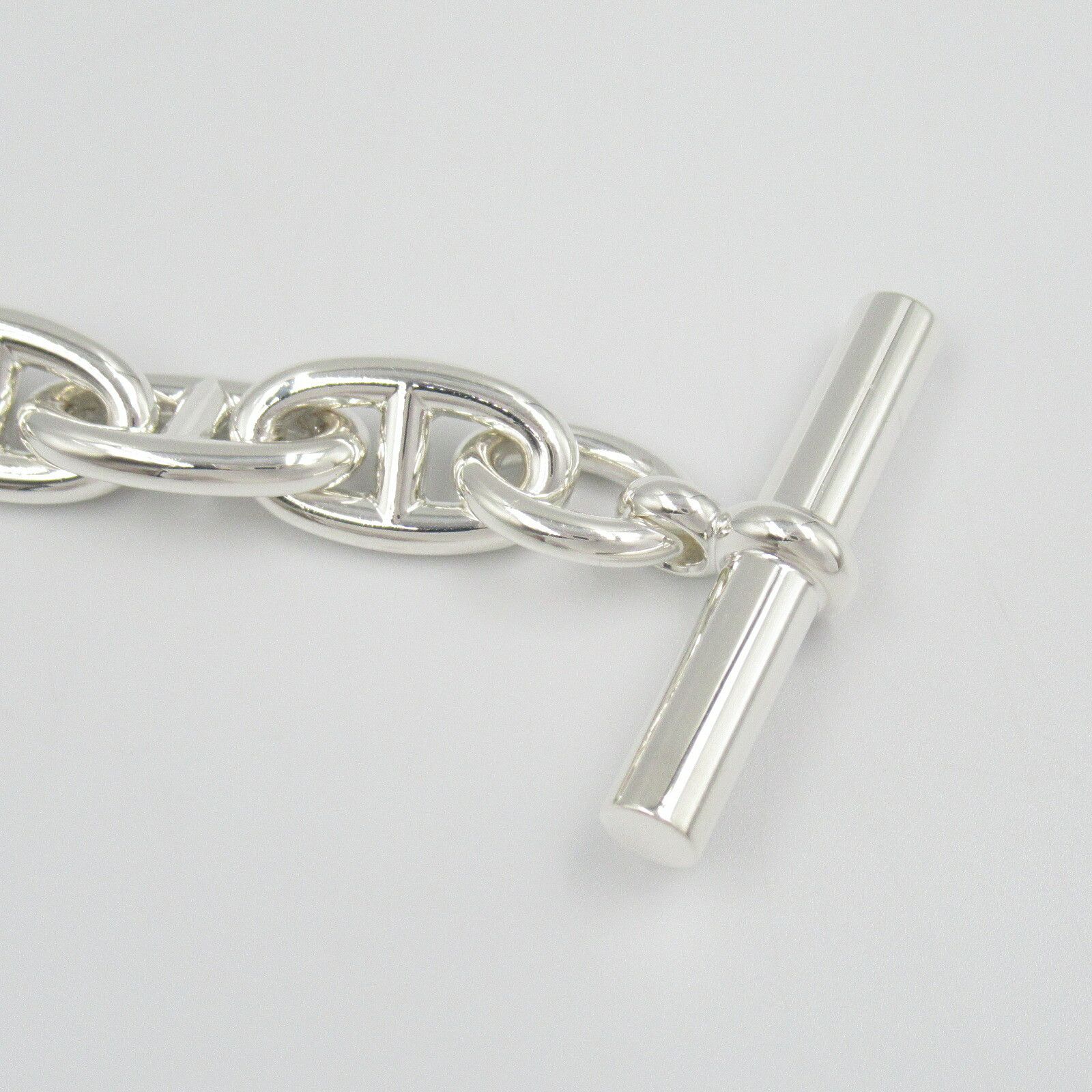 Hermes Hermes Hermes Chaine d'Ancre GM Silver Bracelet Metal Bracelet Size ONE SIZE - 5 Thumbnail