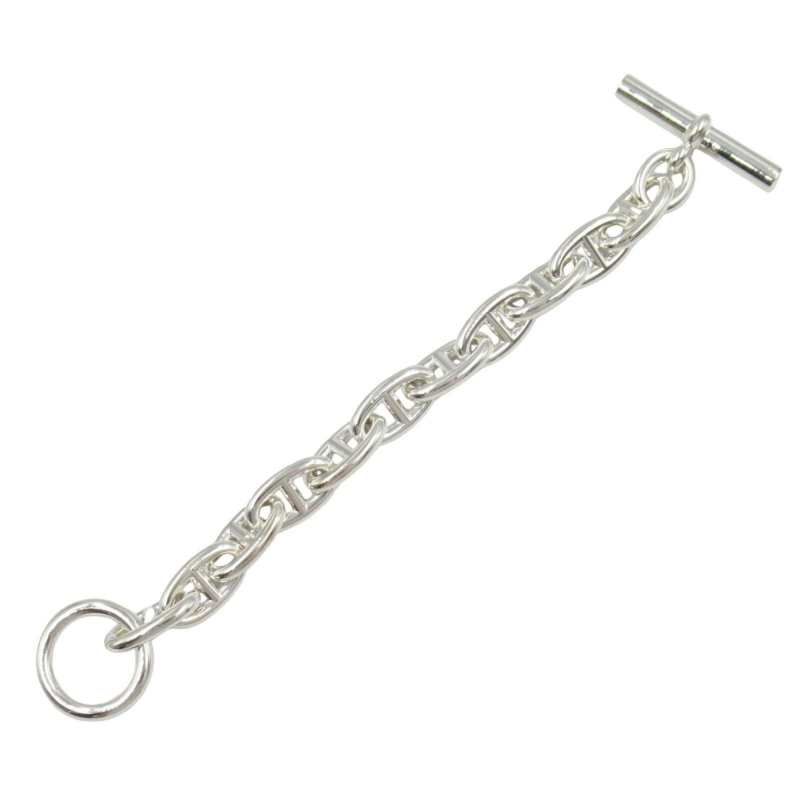 Hermes Hermes Hermes Chaine d'Ancre GM Silver Bracelet Metal Bracelet Size ONE SIZE - 3 Thumbnail