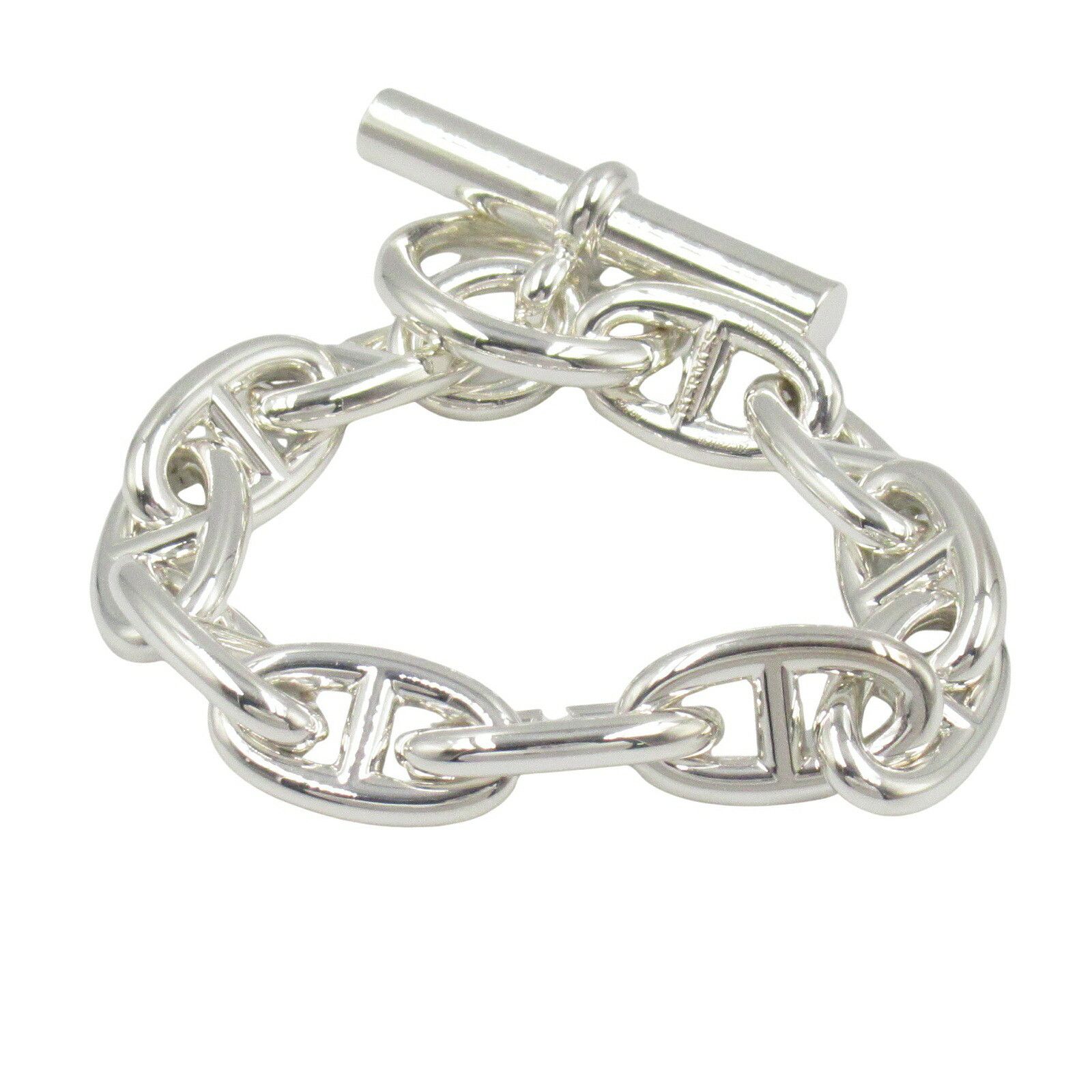 Hermes Hermes Hermes Chaine d'Ancre GM Silver Bracelet Metal Bracelet Size ONE SIZE - 2 Thumbnail