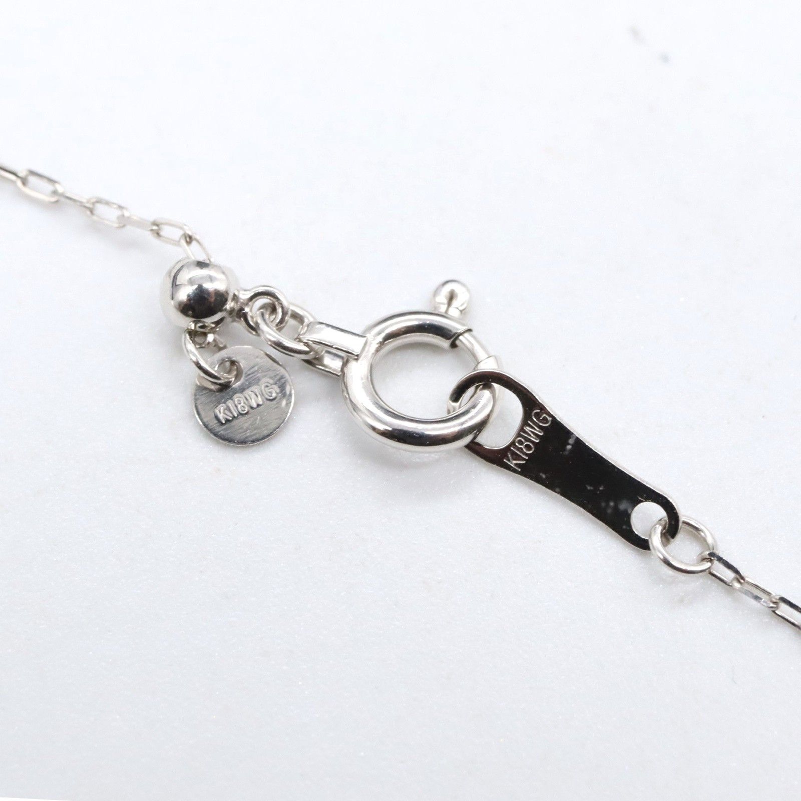 Other LuxUness Au750 Diamond Necklace Metal Necklace Size ONE SIZE - 4 Thumbnail