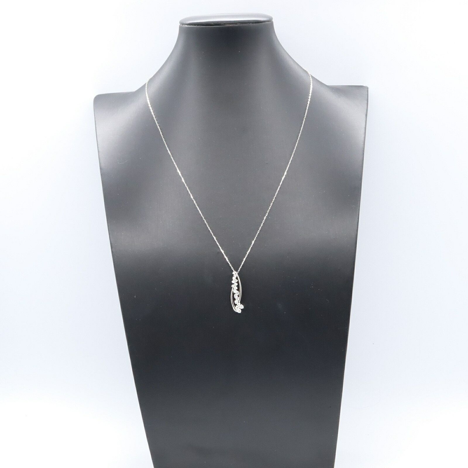 Other LuxUness Au750 Diamond Necklace Metal Necklace Size ONE SIZE - 6 Thumbnail