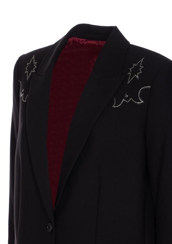 Zadig & Voltaire ZADIG & VOLTAIRE Women Jackets WWBL01947 011 Black Size S / US 4 / IT 40 - 3 Thumbnail