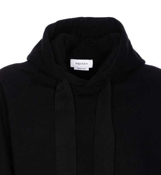Alexander McQueen ALEXANDER MCQUEEN Men Hoodies 827062 QXACE1000 Black Size US XL / EU 56 / 4 - 4 Thumbnail