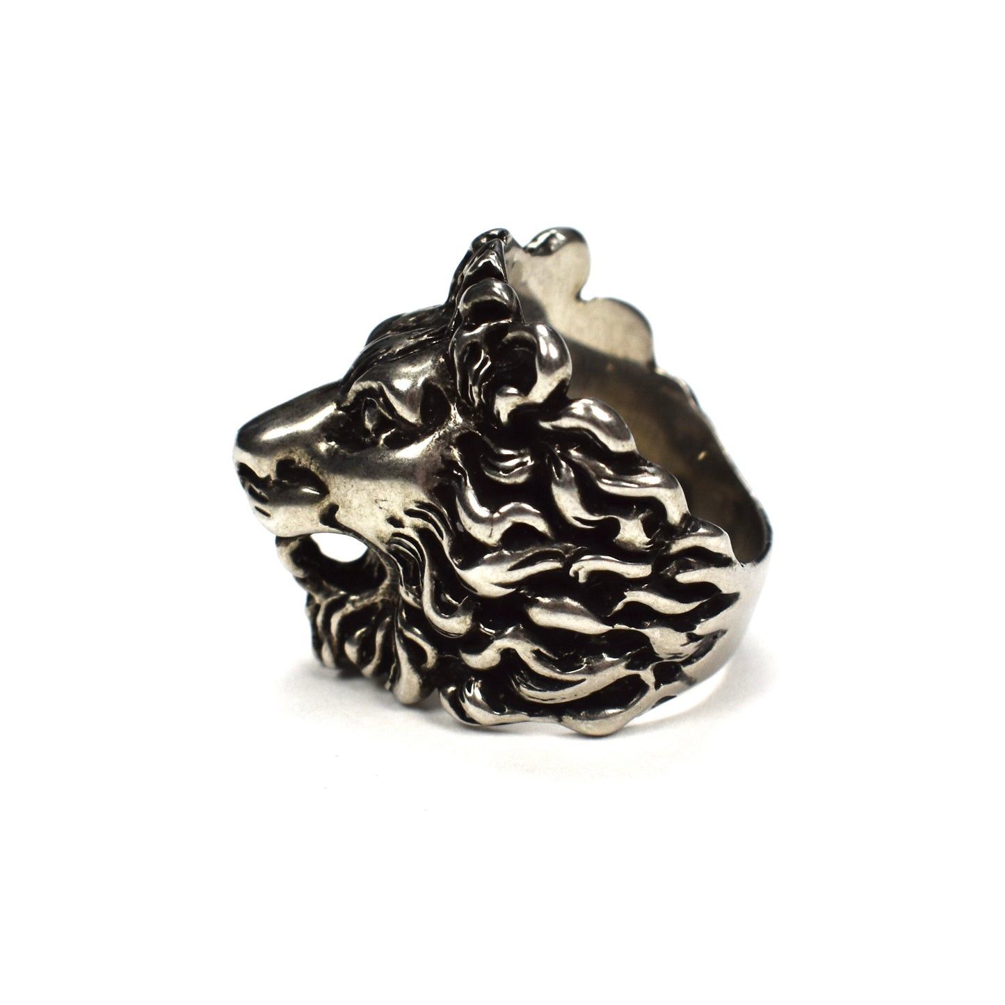 Gucci Gucci Silver Lion Ring Anger Forest Size ONE SIZE - 3 Thumbnail