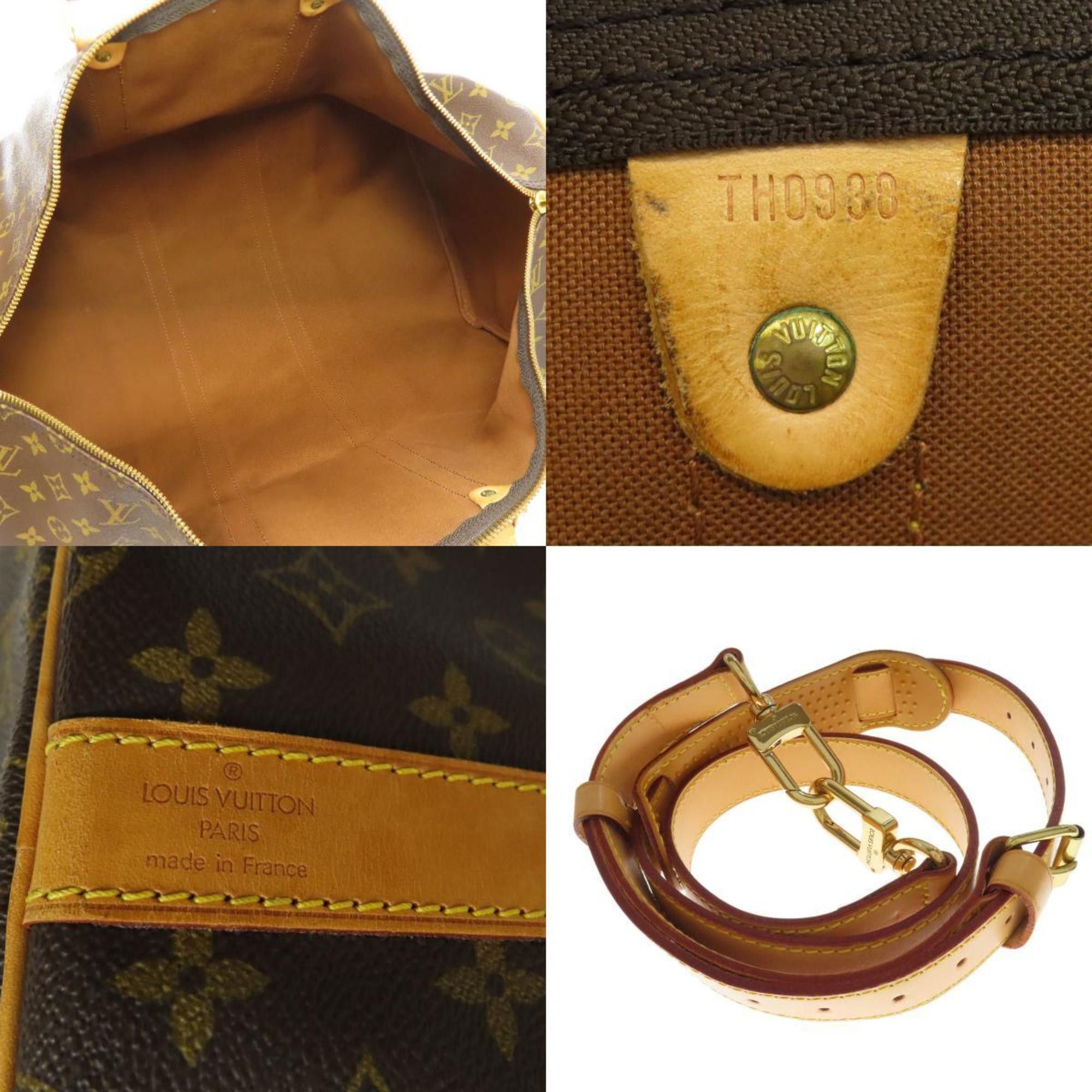 Louis Vuitton Louis Vuitton Keepall Bandoulière 55 travel Size ONE SIZE - 7 Thumbnail