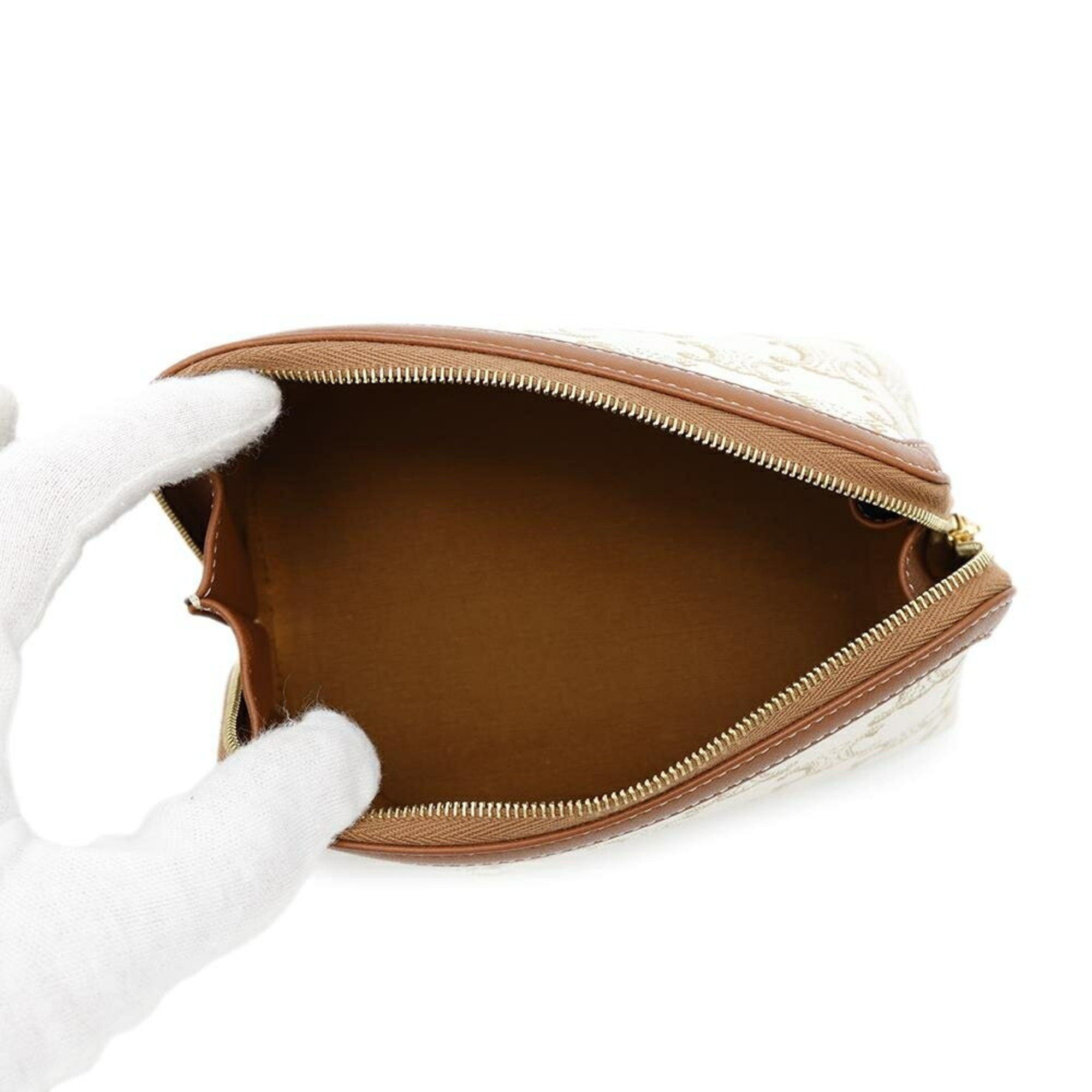 Celine Céline Triomphe clutch Size ONE SIZE - 5 Thumbnail