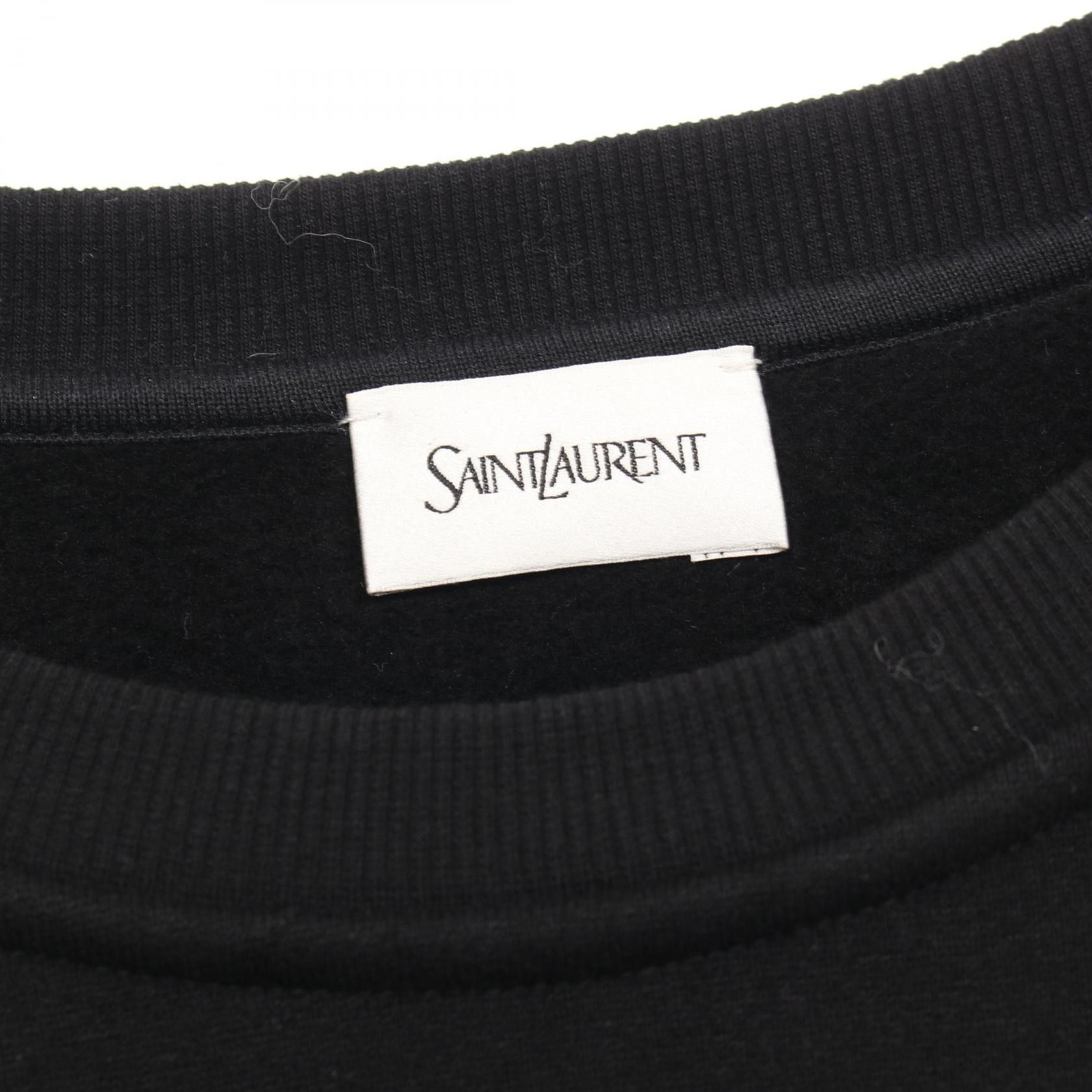 Yves Saint Laurent Yves Saint Laurent Saint Laurent Sweatshirt Cotton Sweatshirt Cotton Sweatshirts & Hoodies 799172Y37WH1000M Size ONE SIZE - 3 Thumbnail