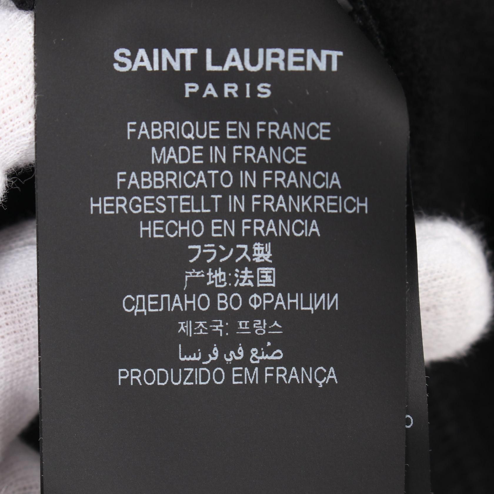 Yves Saint Laurent Yves Saint Laurent Saint Laurent Sweatshirt Cotton Sweatshirt Cotton Sweatshirts & Hoodies 799172Y37WH1000M Size ONE SIZE - 5 Thumbnail