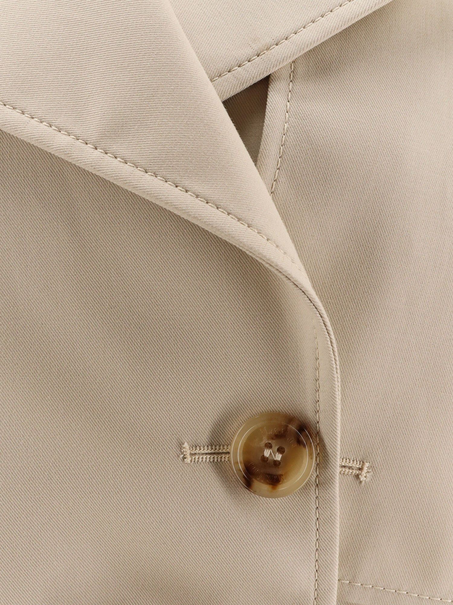 Max Mara Cotton Gabardine Sigfrid Cape | Grailed