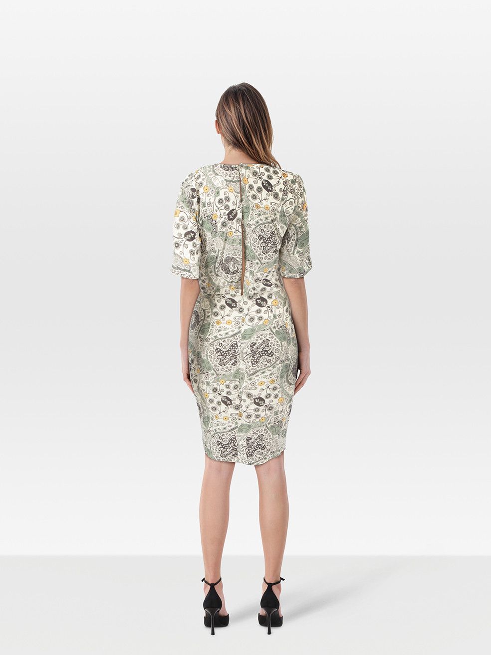 Isabel Marant Isabel Marant Étoile Floral Open Back Dress Size XS / US 0-2 / IT 36-38 - 2 Thumbnail