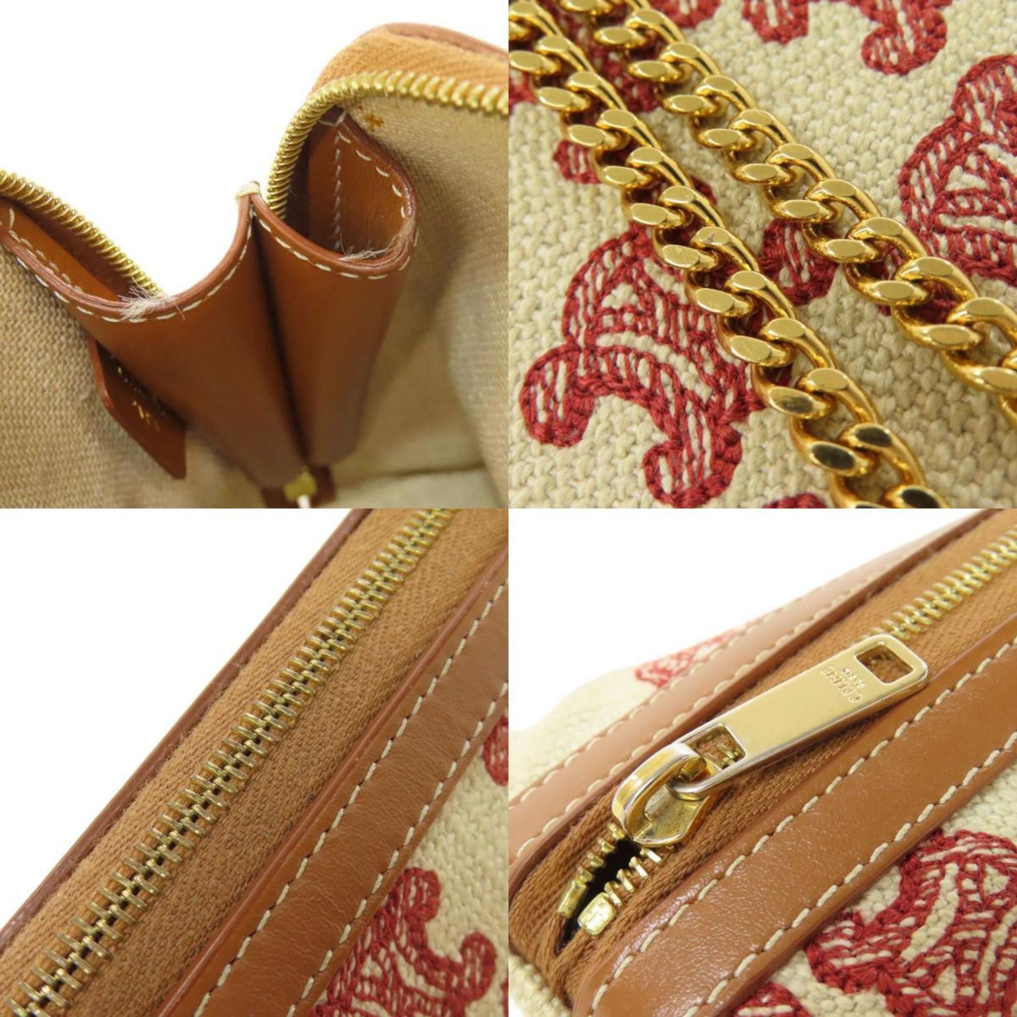 Celine Céline Triomphe shoulder Size ONE SIZE - 7 Thumbnail