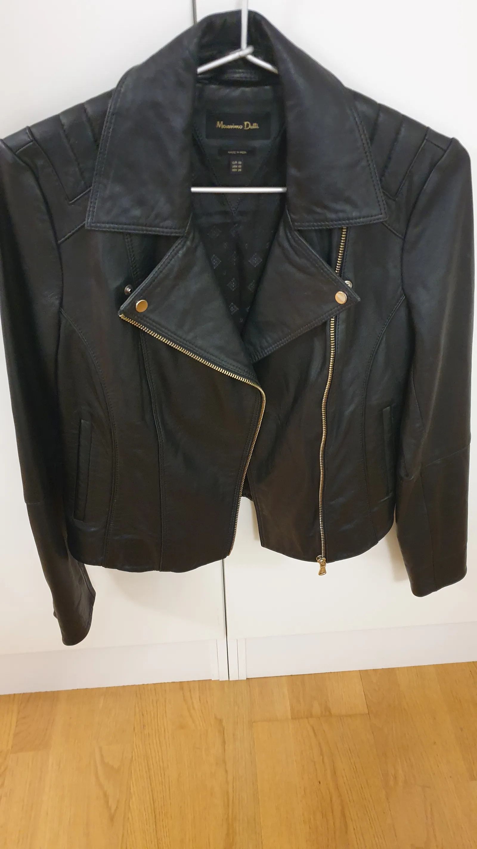 Massimo Dutti Massimo Dutti Leather Jacket Size XS / US 0-2 / IT 36-38 - 3 Thumbnail
