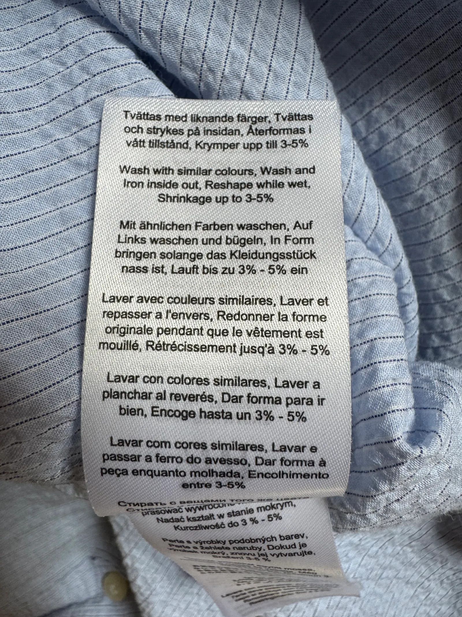 Tiger of Sweden Tiger of Sweden Benjamins Shirt Size US M / EU 48-50 / 2 - 4 Thumbnail