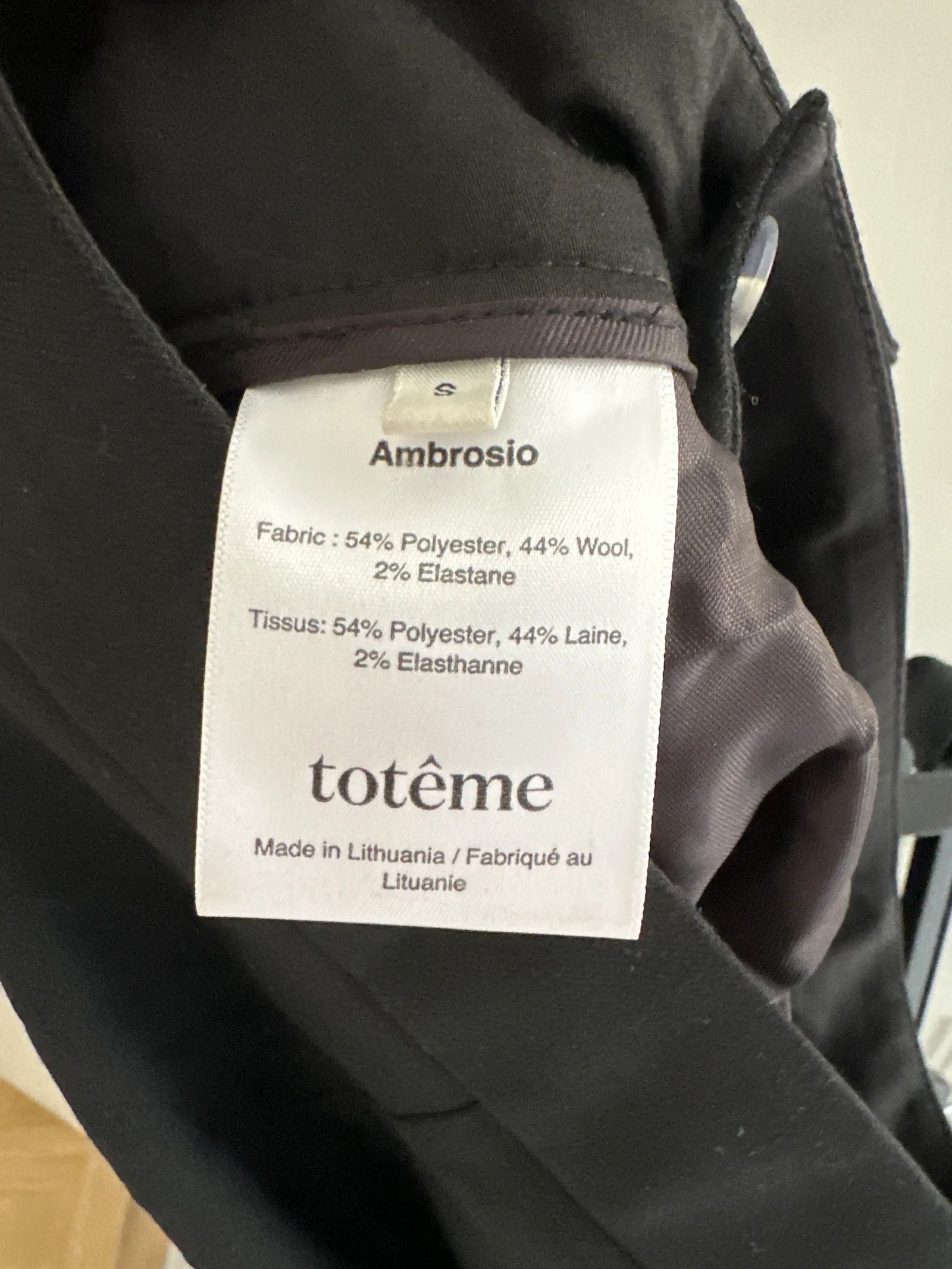 Toteme Toteme Ambrosio Pants Size 27" / US 4 / IT 40 - 3 Thumbnail