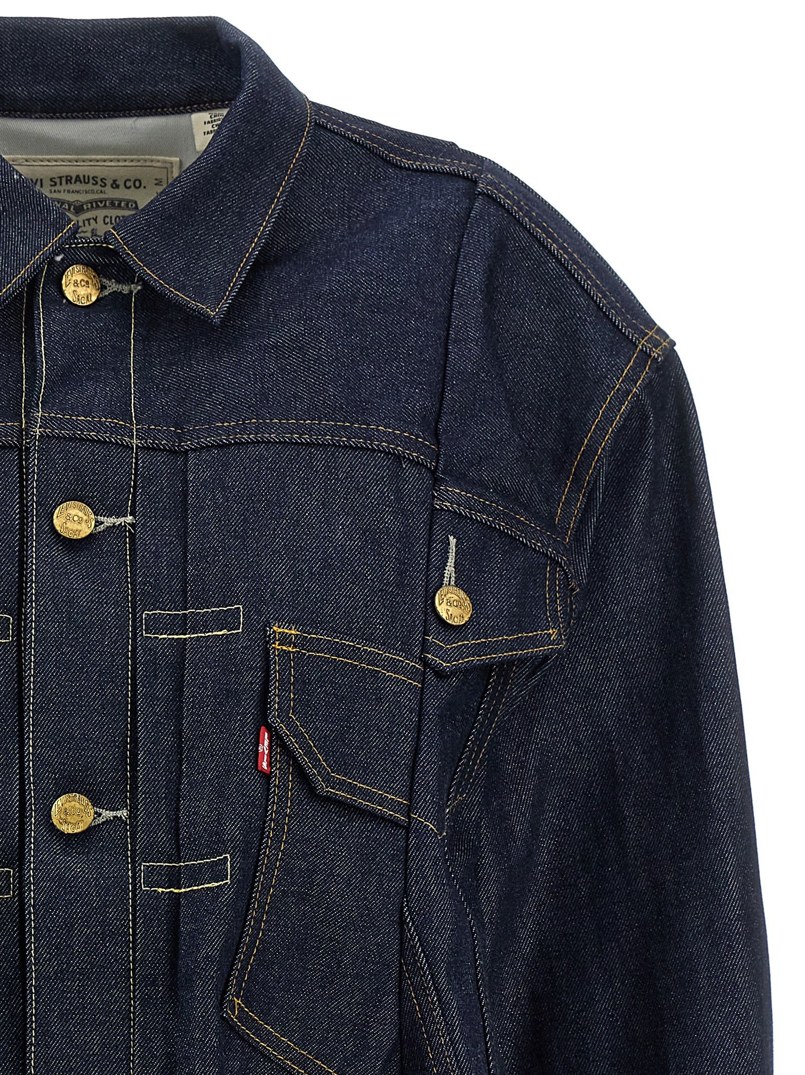 Sacai Sacai X Levi'S® Denim Jacket Size L / US 10 / IT 46 - 3 Thumbnail