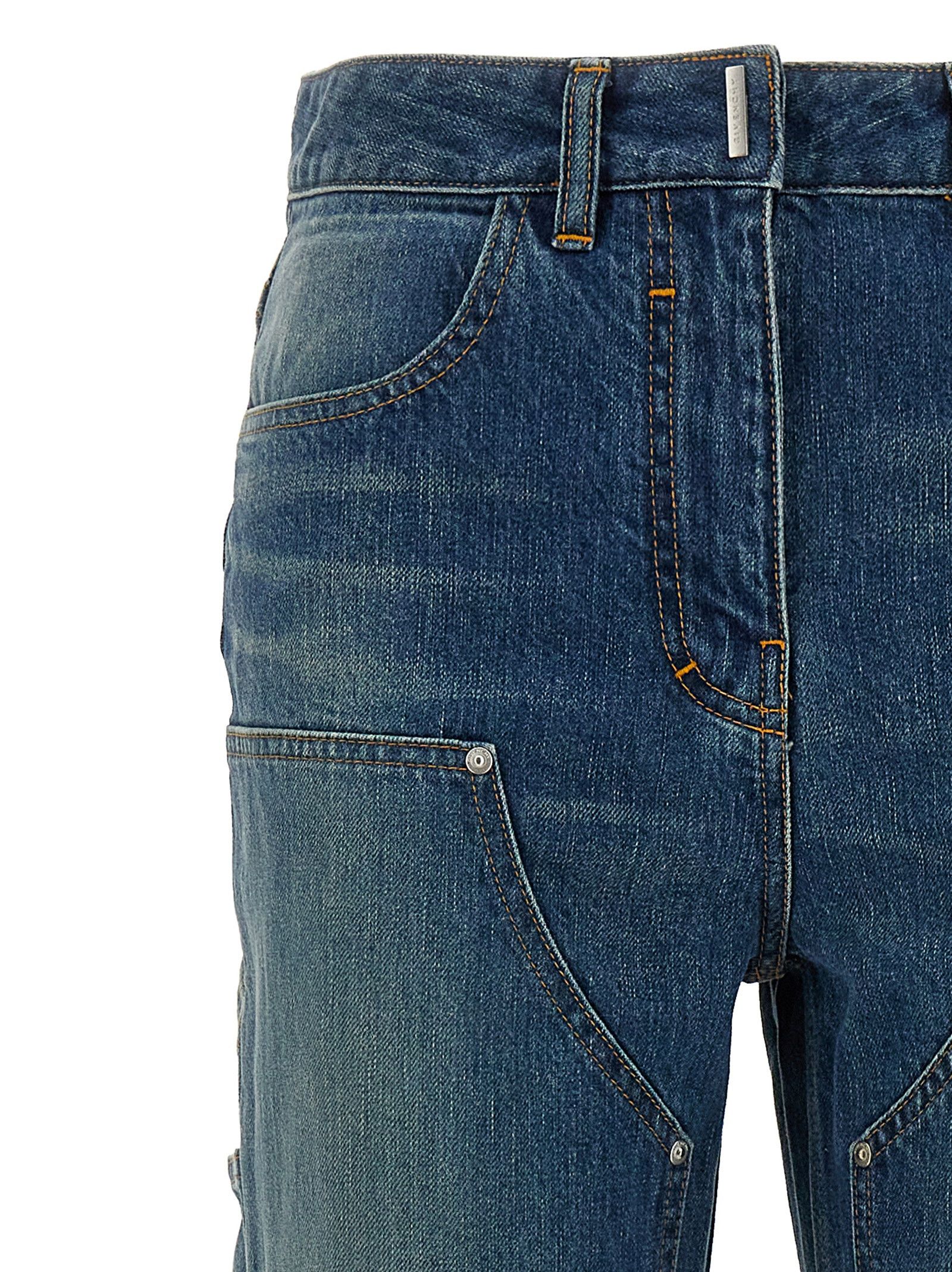Givenchy 'Wide Leg' Jeans Size 28" / US 6 / IT 42 - 4 Thumbnail