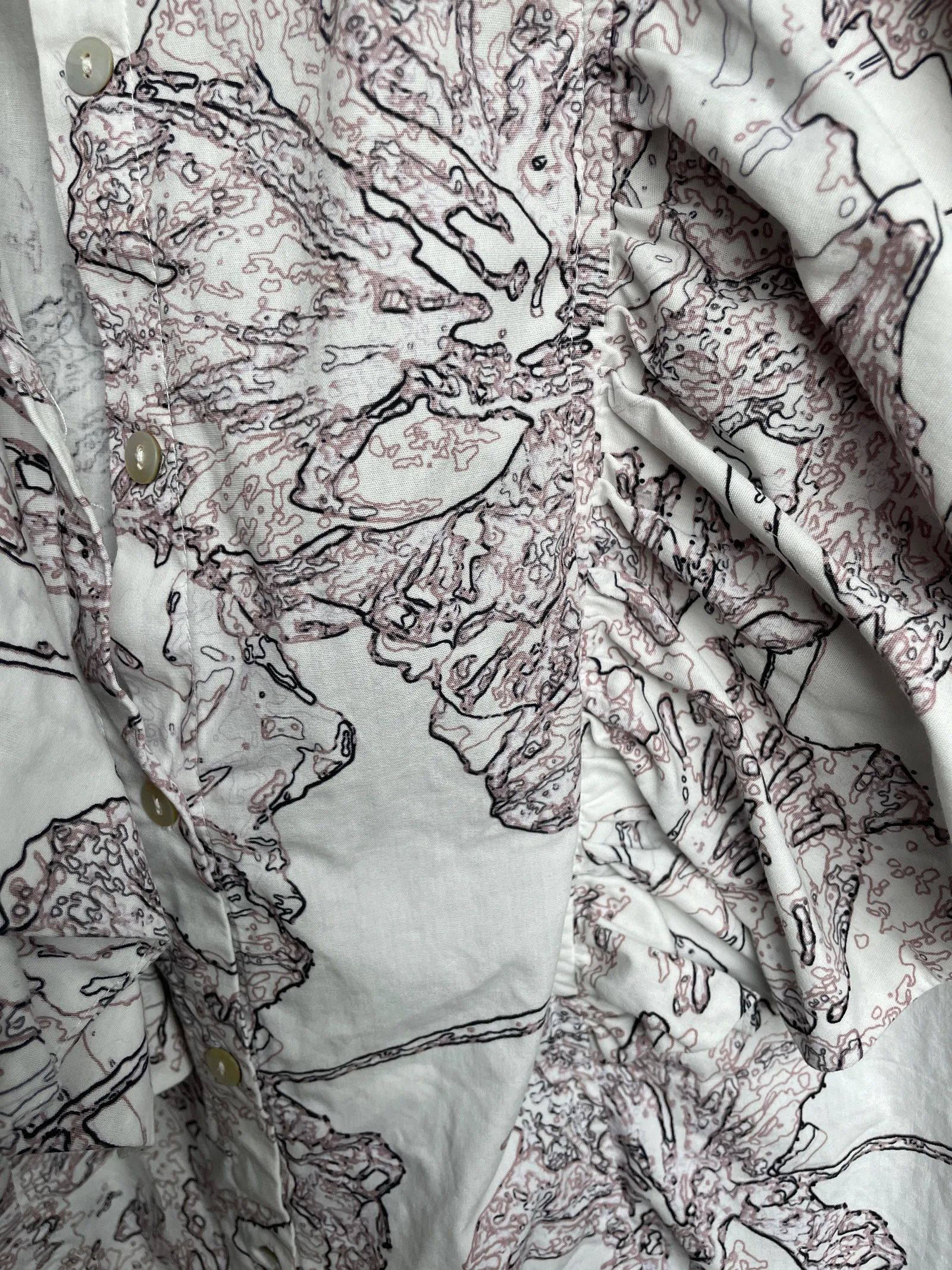 Bruuns Bazaar Bruuns Bazaar Posy Florentina Shirt Blouse Size M / US 6-8 / IT 42-44 - 4 Thumbnail
