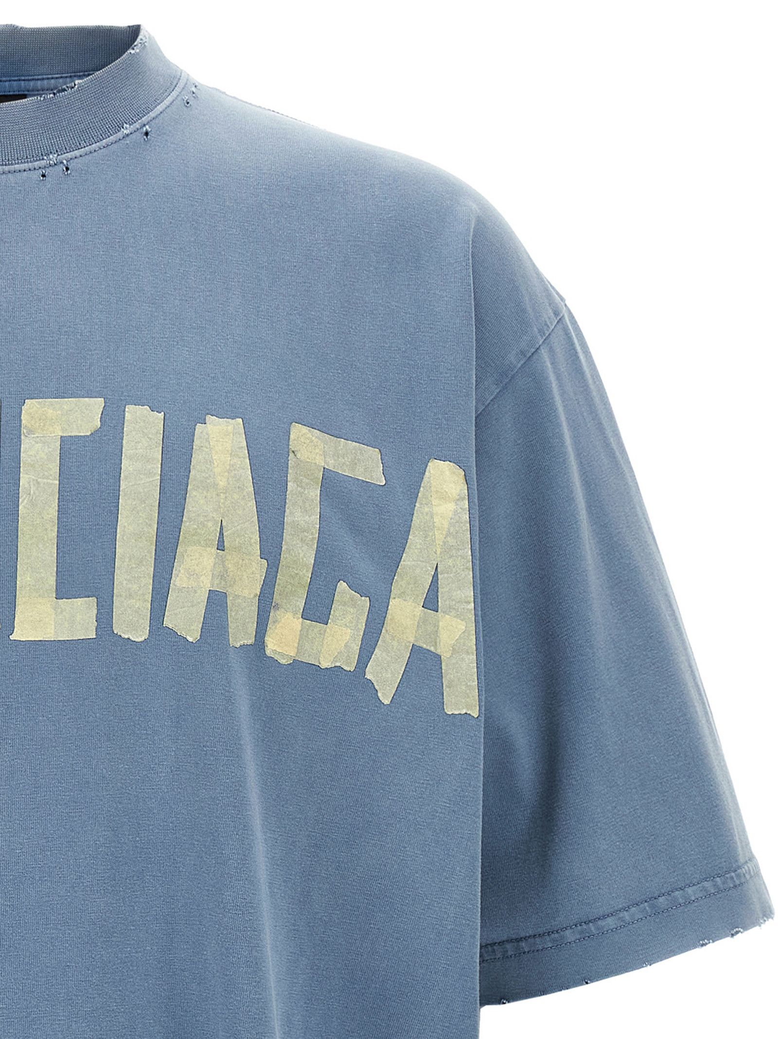 Balenciaga 'Tape Type' T-Shirt Size US XS / EU 42 / 0 - 3 Thumbnail