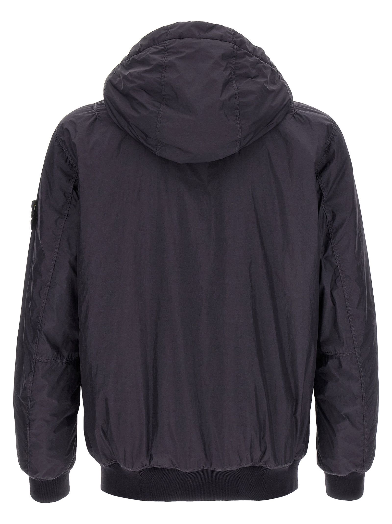 Stone Island 'Crinkle Reps Ny' Bomber Jacket Size US XL / EU 56 / 4 - 2 Thumbnail