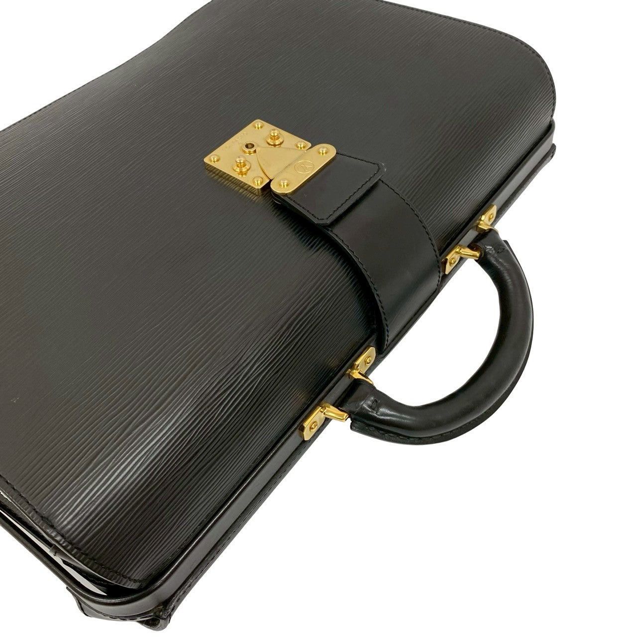 Louis Vuitton Louis Vuitton Handbag Black Leather Size ONE SIZE - 4 Thumbnail