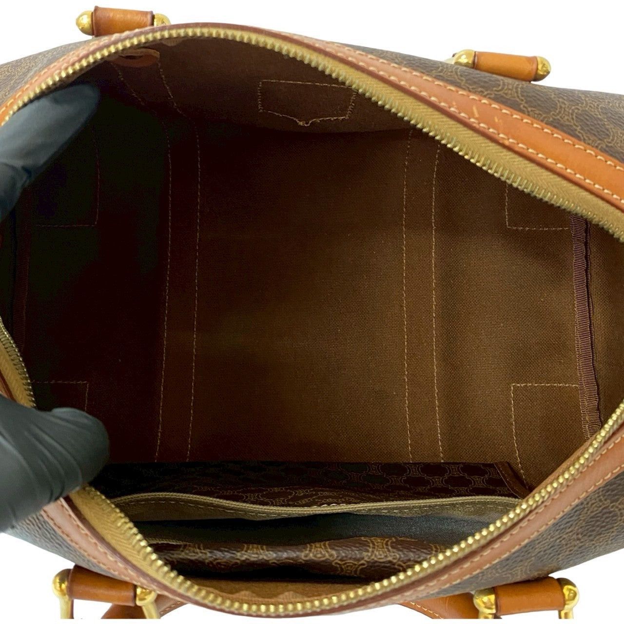 Celine Celine Handbag Brown Leather Size ONE SIZE - 9 Thumbnail