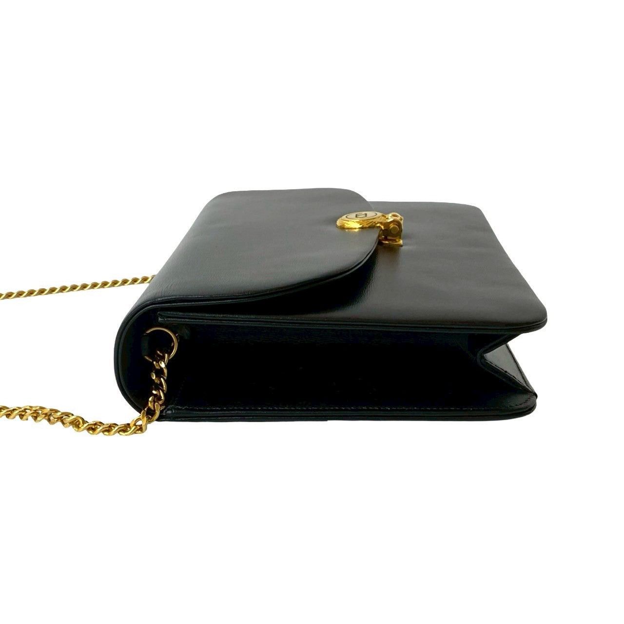 Dior Dior Shoulder Bag Black Leather Size ONE SIZE - 5 Thumbnail