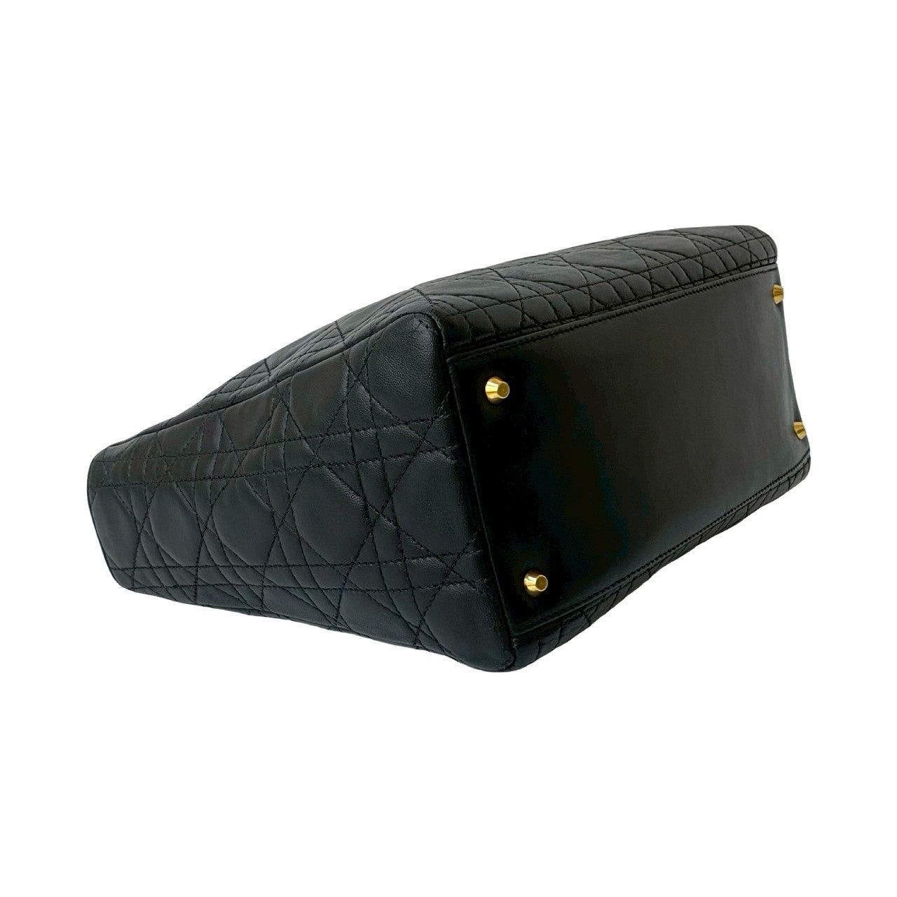 Dior Dior Handbag Black Leather Size ONE SIZE - 7 Thumbnail