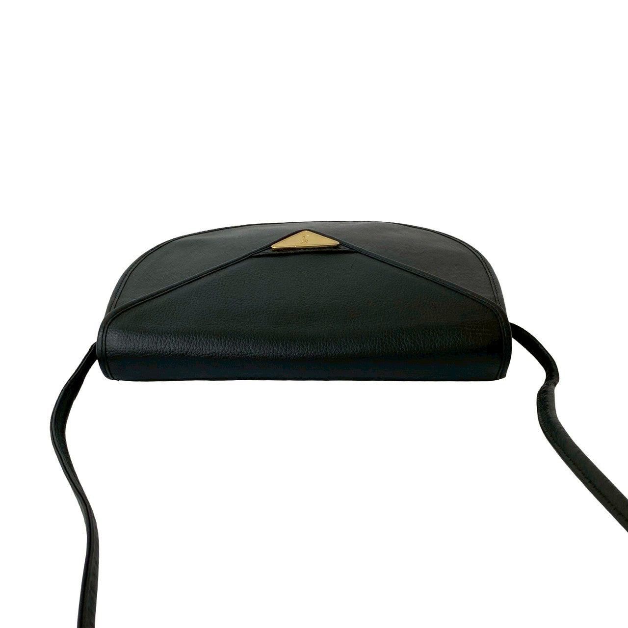 Yves Saint Laurent Yves Saint Laurent Shoulder Bag Black Leather Size ONE SIZE - 4 Thumbnail